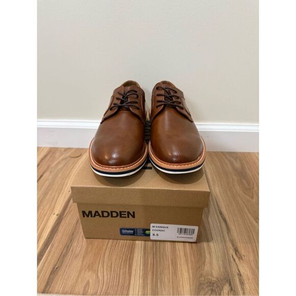 Madden NWT cognac V-Vanqus shoes sz 8.5 main image 5